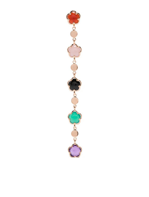 18K rose gold Figlia dei Fiori multi-stone earrings